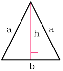 Aria Triunghi isoscel